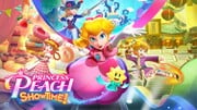 Key art with logo for Princess Peach: Showtime!