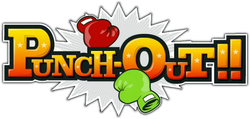 Logo of the Punch-Out!! Video game series.