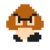 Goomba icon in Super Mario Maker 2 (Super Mario Bros. style)