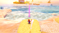 The location of a Power Moon in Super Mario Odyssey