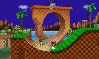 A glitch in Super Smash Bros. for Nintendo 3DS