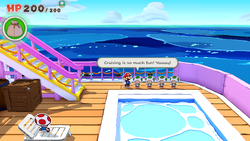 The Princess Peach in Paper Mario: The Origami King
