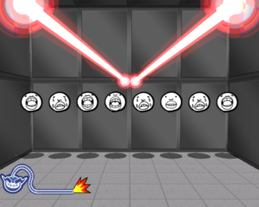 Pink Eye in WarioWare: Smooth Moves.