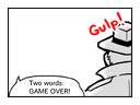 Slideshow comic panel in WarioWare: Snapped!