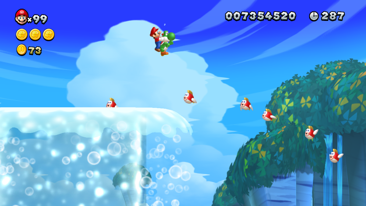 Above The Cheep Cheep Seas Star Coins Above the Cheep Cheep Seas - Super Mario Wiki, the Mario encyclopedia