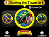 The selection screen for a scene from the Donkey Kong Bananza theme for Nintendo Sound Clock: Alarmo