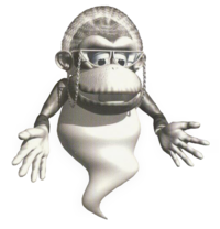 Wrinkly Kong's Artwork, from Donkey Kong 64.