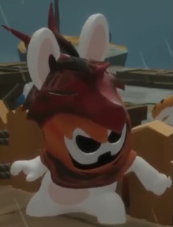 A Flamin' Stooge in Mario + Rabbids Sparks of Hope
