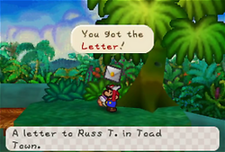 Obtaining the letter in Jade Jungle