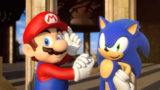 Mario and Sonic.