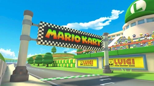 Luigi Raceway - Super Mario Wiki, the Mario encyclopedia