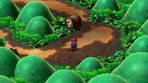 First Treasure in Mushroom Way of Super Mario RPG.