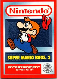 One of the Nintendo Collector Cards