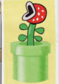 Another drawing of a Piranha Plant from the Nintendo Sticker Book