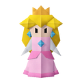 Origami Peach with an unused expression