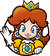 Daisy icon usable as a decoration in the Nintendo Fan Card Creator