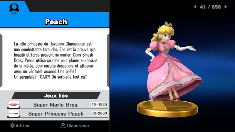 File:Princess Peach's trophy information in French- 2016-03-03 17-40.jpg