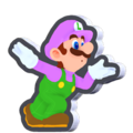 Bubble Luigi (standee)