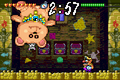 Aerodent flipped upside down in Wario Land 4