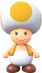 Artwork of Toad in New Super Mario Bros. U Deluxe