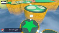 Hole 8 of All-Star Summit from Mario Golf: Super Rush