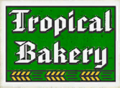 A Tropical Bakery sign from Mario Kart 8