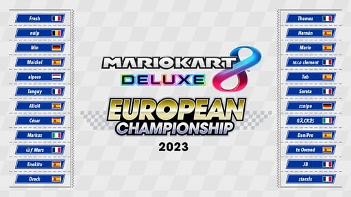 Mario Kart 8 Deluxe European Championship 2023 - Super Mario Wiki, the ...