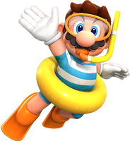 Mario (Swimwear) from Mario Kart Tour