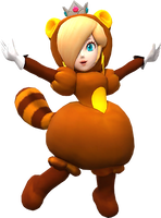 Tanooki Rosalina from Mario Kart Tour