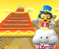 The course icon of the T variant with Lakitu (Party Time)