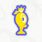 A sticker in Mario Kart World