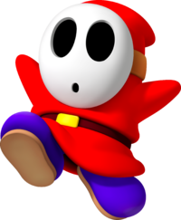 Artwork of Shy Guy from Mario Party 9 (later reused for Super Mario Party)