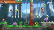 Screenshot of Donkey Kong Jungle level 2-5 from the Nintendo Switch version of Mario vs. Donkey Kong