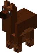 Minecraft Mario Mash-Up Llama Brown Render.png