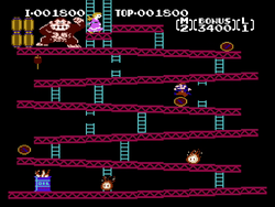 The banner image for Donkey Kong on Nintendo Music.