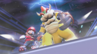 From the opening segment of Mario Strikers Charged.