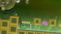 The second 10-flower coin in Another Uncharted Area: Swaying Ruins in Super Mario Bros. Wonder