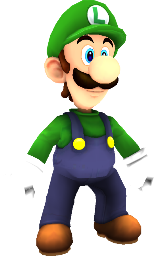 File:SMG Asset Model Luigi (Playable).png - Super Mario Wiki, the Mario ...