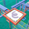 Screenshot of a Trampoline from Super Mario Sunshine.