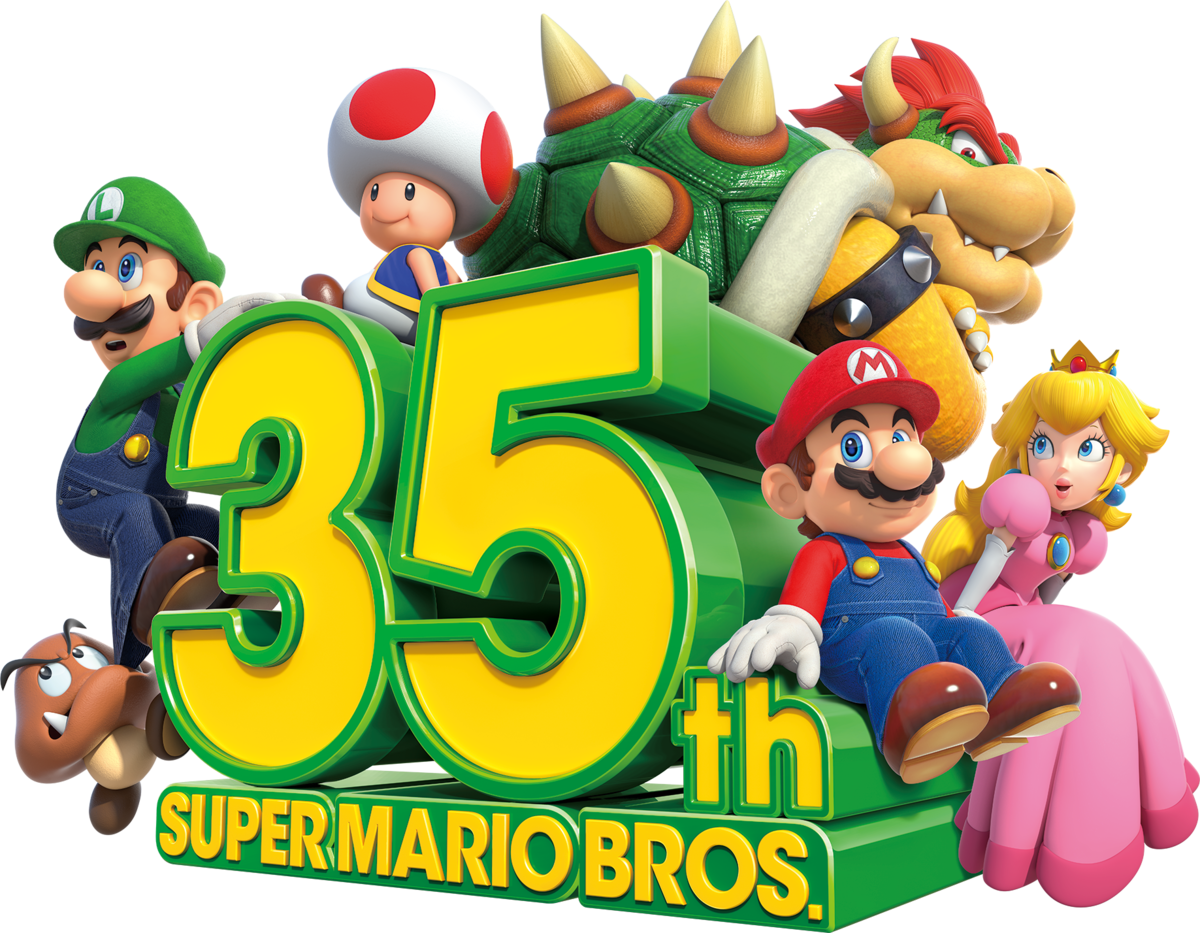 Super Mario Bros 35th Anniversary Super Mario Wiki The Mario