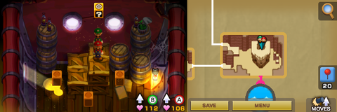 Thirteenth block in Teehee Valley of Mario & Luigi: Superstar Saga + Bowser's Minions.