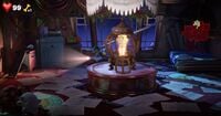 The Trainer's Bedroom in the Twisted Suites in Luigi's Mansion 3