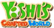 The official logo for Yoshi's Crafted World.