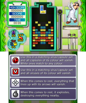 Advanced Stage 21 of Miracle Cure Laboratory in Dr. Mario: Miracle Cure