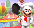 The course icon of the T variant with Mario (Chef)