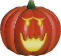 Model of a Jack-o'-lantern with a Boo's face from Mario Kart Tour