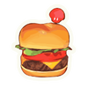 A sticker from Mario Kart World