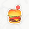 A sticker in Mario Kart World