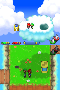 Baby Mario and Baby Luigi separated from Mario and Luigi in the game Mario & Luigi: Partners in Time.