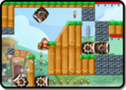 Mini Donkey Kong in one of his levels